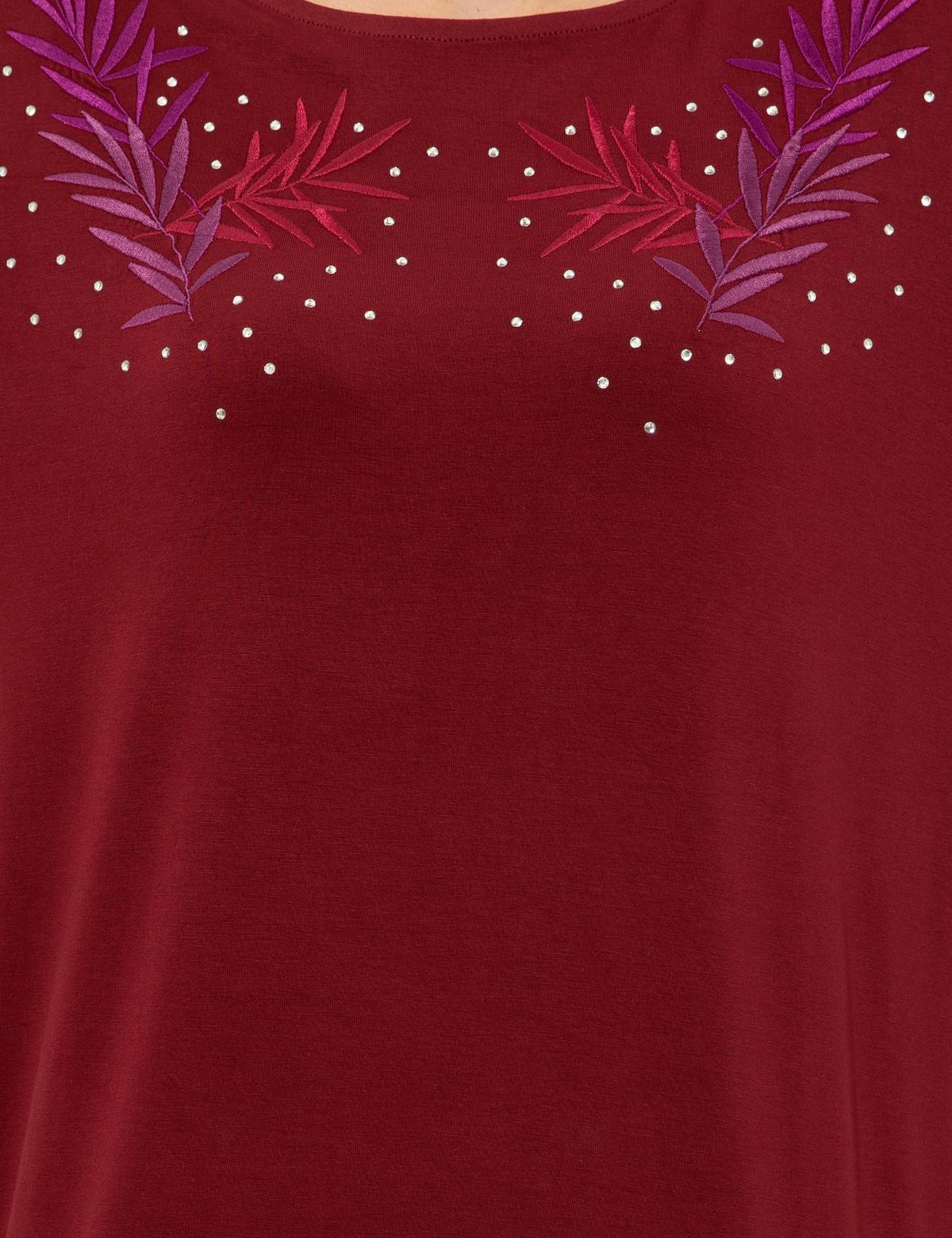 Bordo Tişört - 50213652009