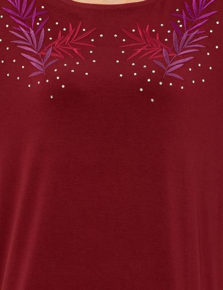 Bordo Tişört - 50213652009