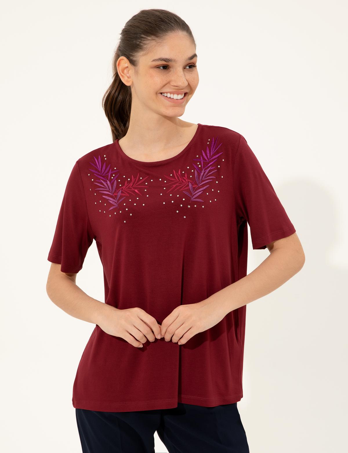 Bordo Tişört - 50213652009