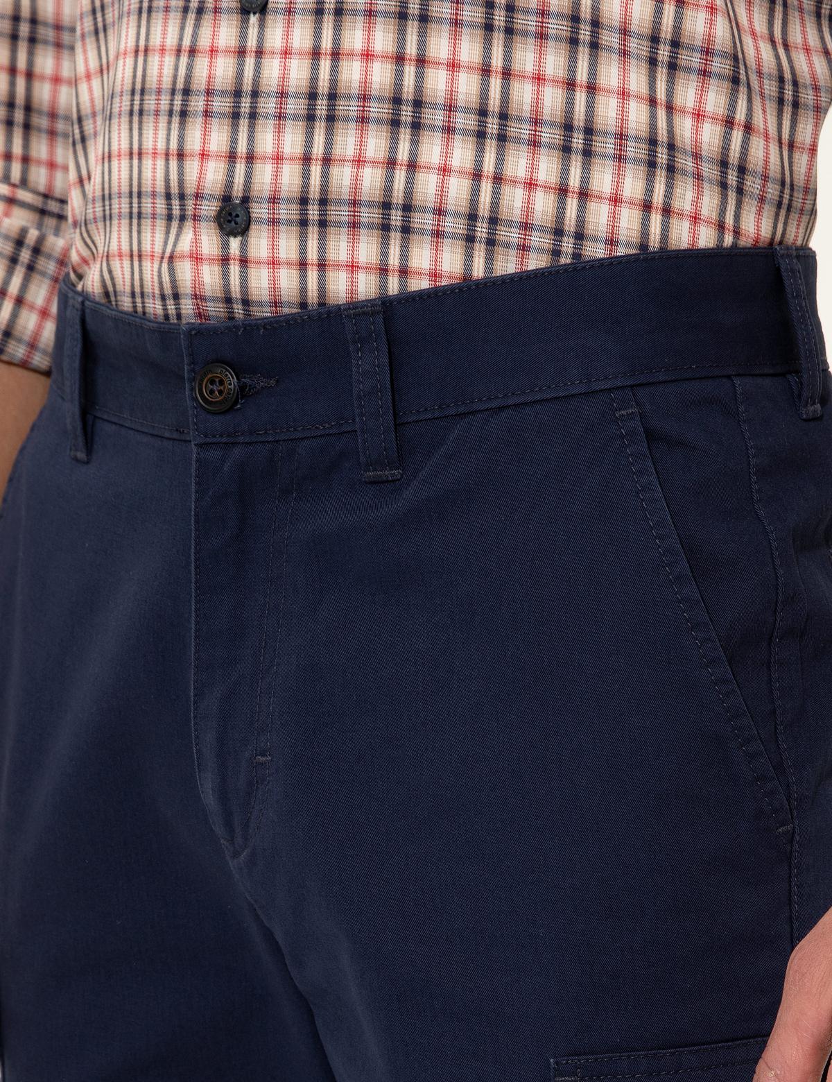 Açık Lacivert Carrot Fit Kanvas Pantolon - 50239848053