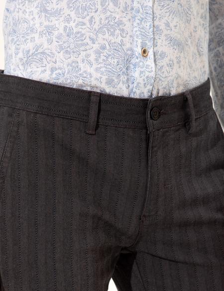 Antrasit Slim Fit Kanvas Pantolon - 50241478007