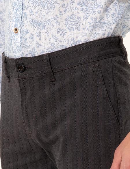 Antrasit Slim Fit Kanvas Pantolon - 50241478007