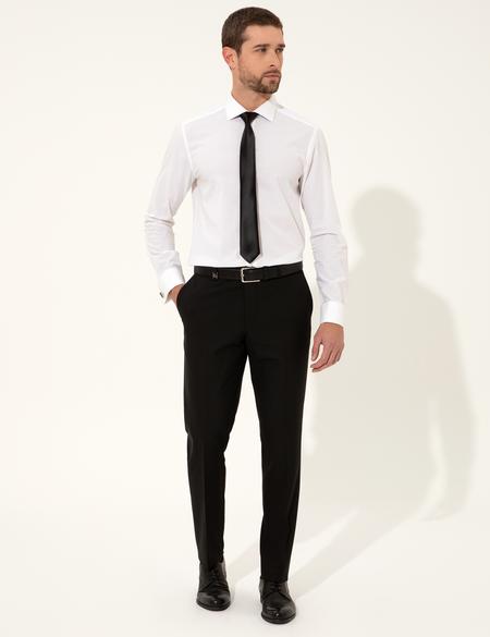 Siyah Slim Fit Kumaş Pantolon - 50253370009