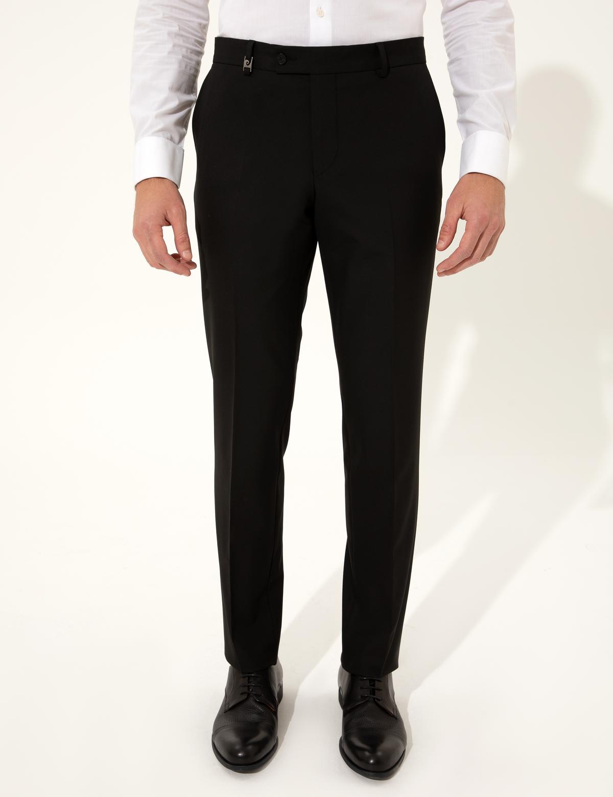 Siyah Slim Fit Kumaş Pantolon - 50253370009