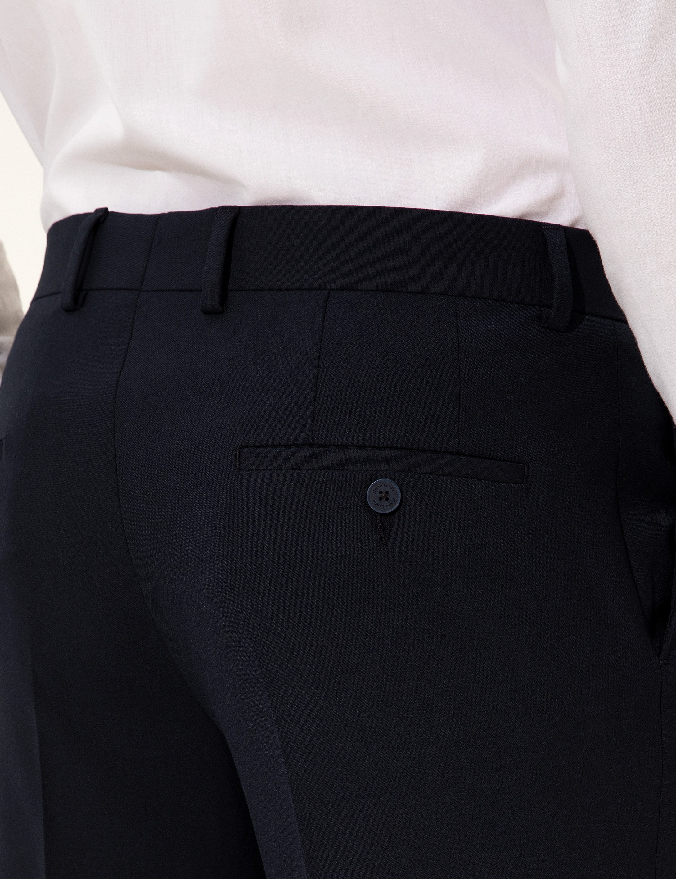 Lacivert Slim Fit Kumaş Pantolon