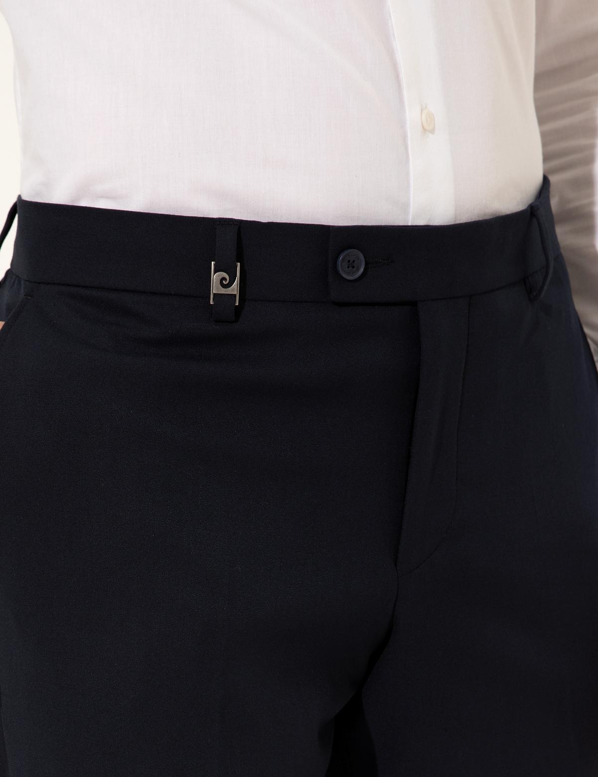 Lacivert Slim Fit Kumaş Pantolon - 50253370039