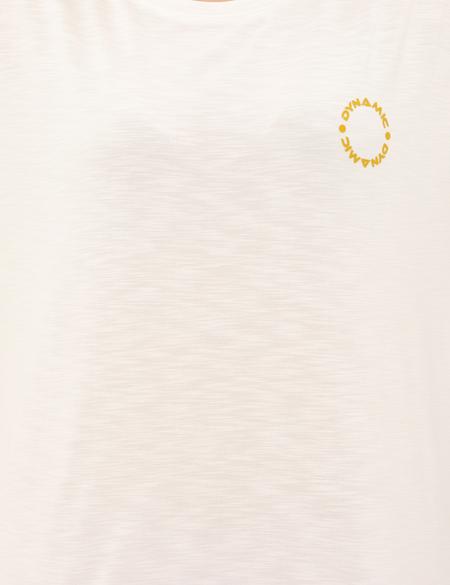 Ekru Comfort Fit Tişört - 50247388003