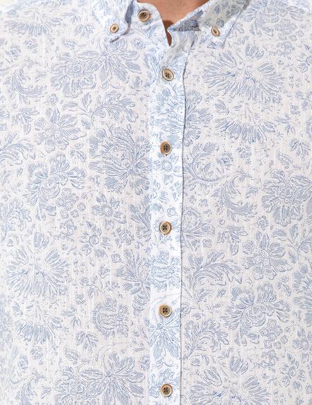 Mavi Slim Fit Uzun Kollu Gömlek - 50249759026