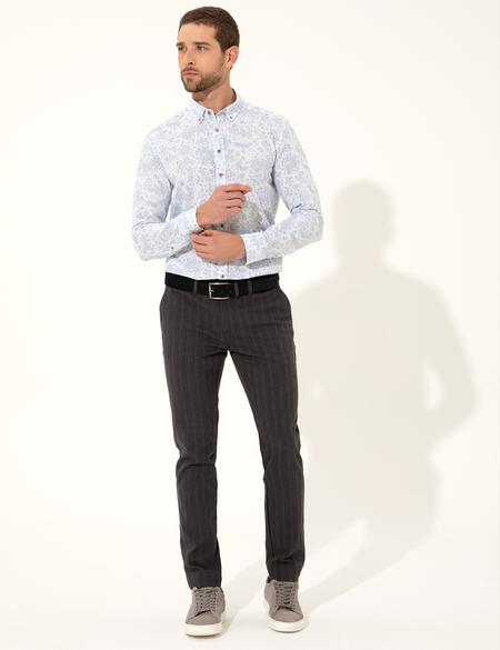 Mavi Slim Fit Uzun Kollu Gömlek - 50249759026