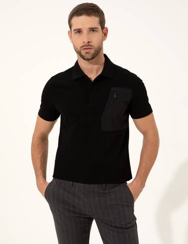 Siyah Slim Fit Tişört