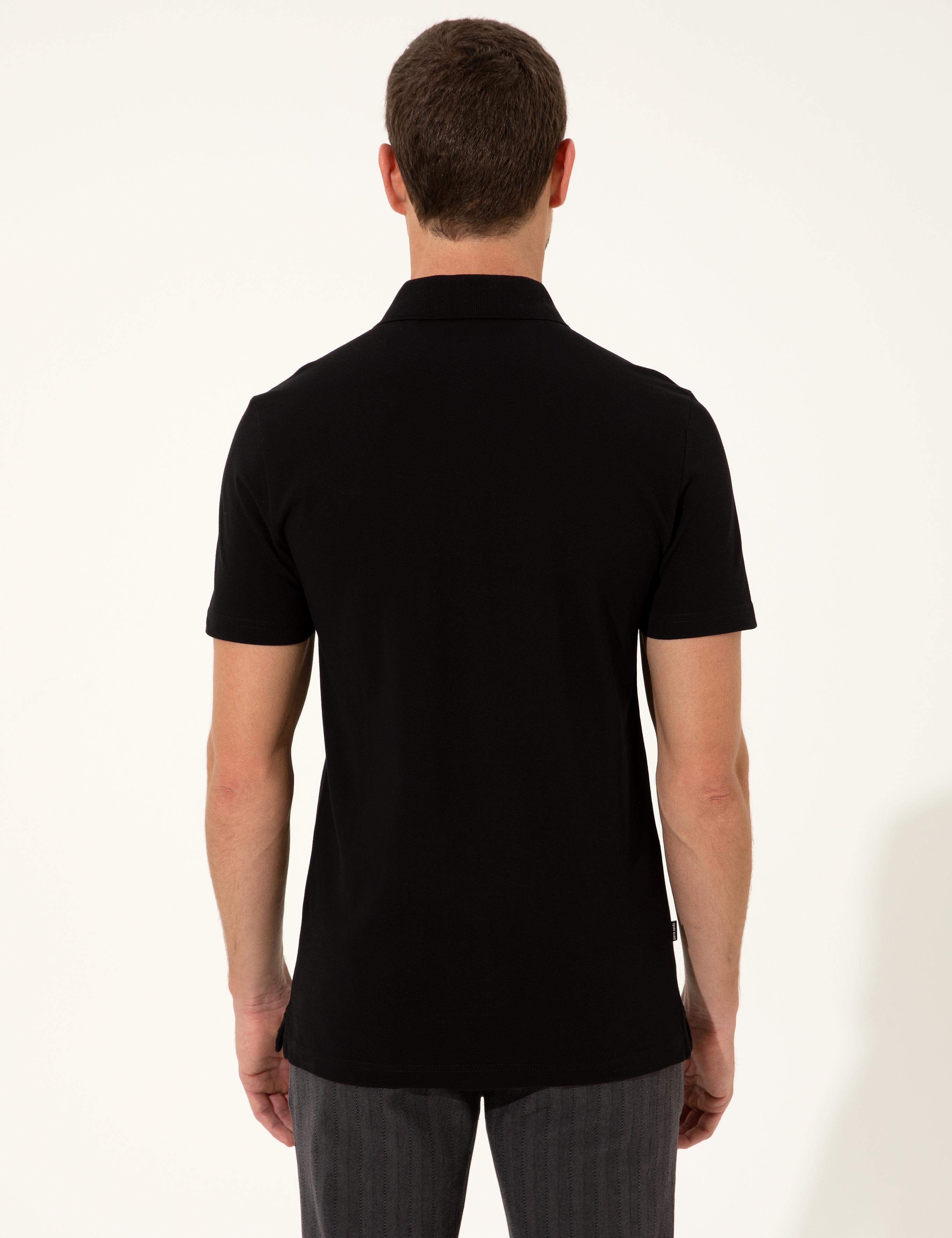 Siyah Slim Fit Tişört