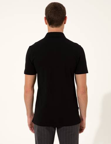 Siyah Slim Fit Tişört