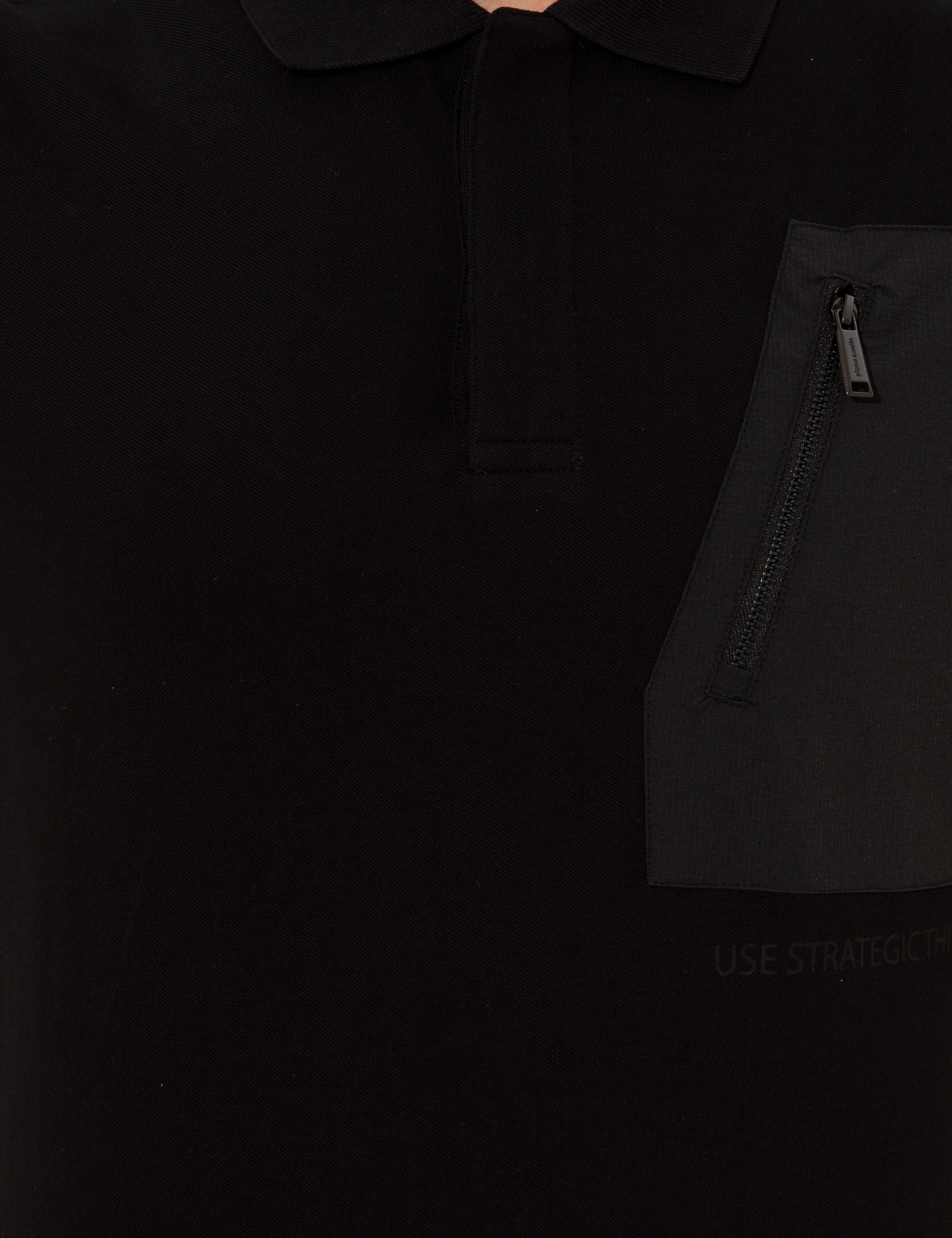 Siyah Slim Fit Tişört - Image 6