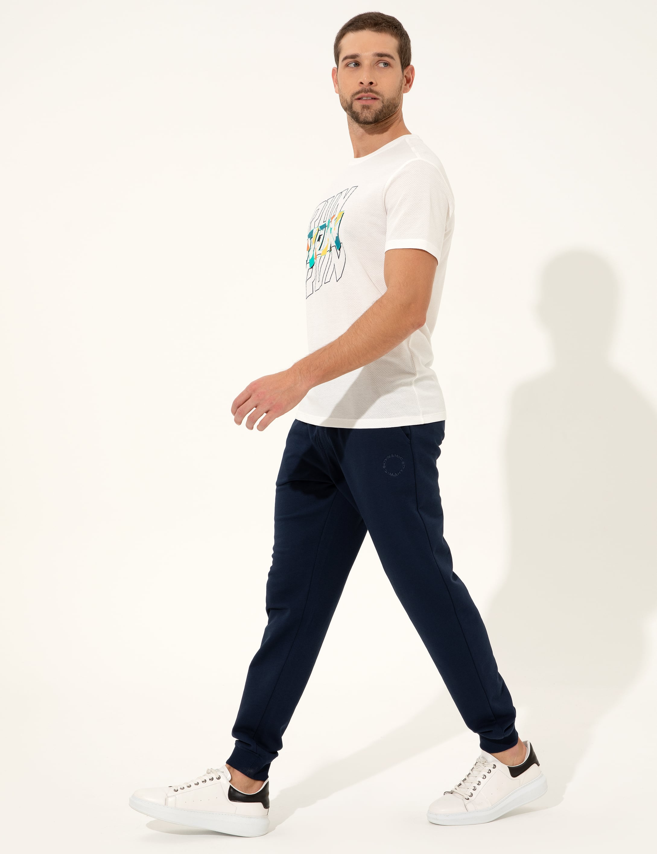 Lacivert Slim Fit Eşofman Altı