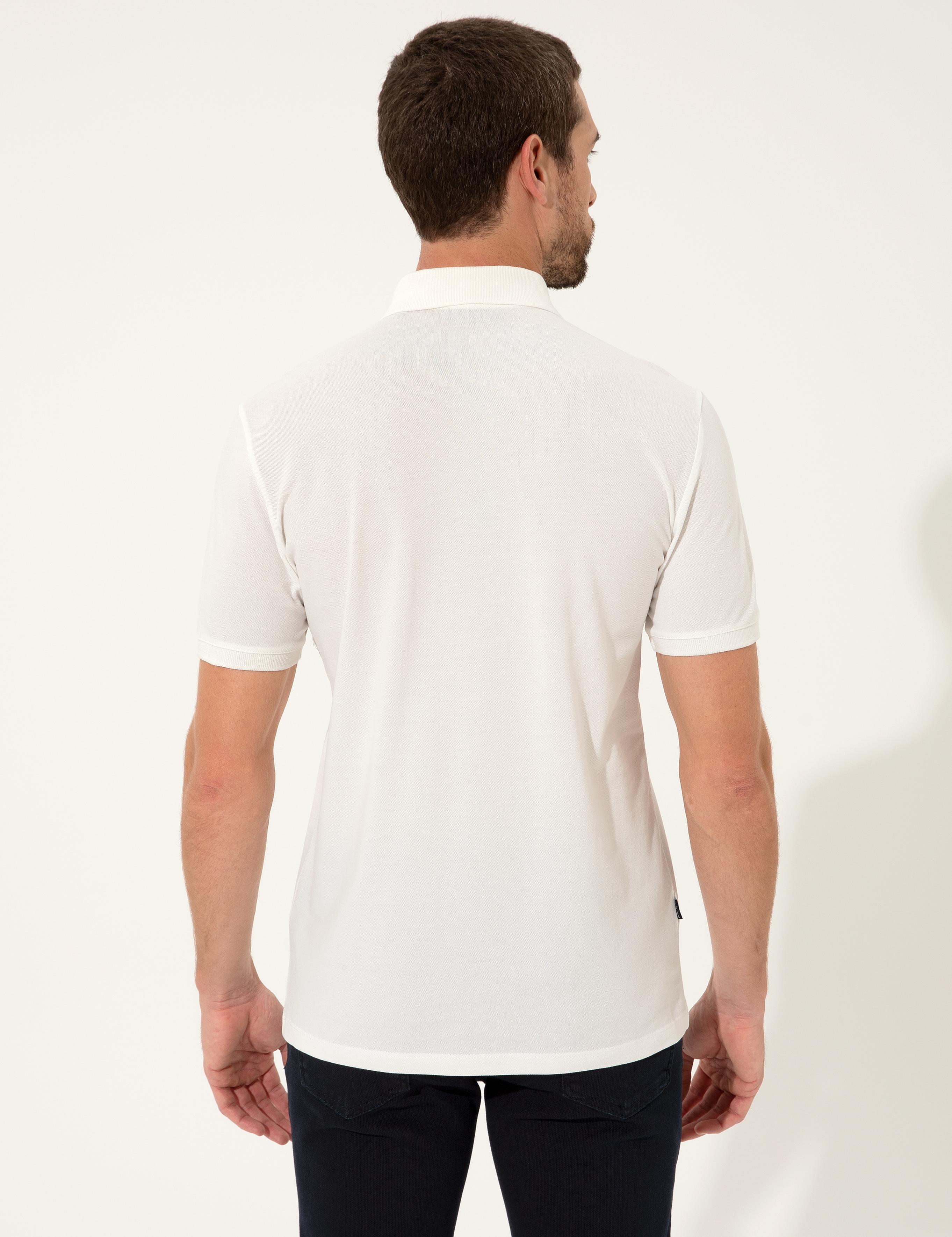 Mavi Slim Fit Polo Yaka Tişört