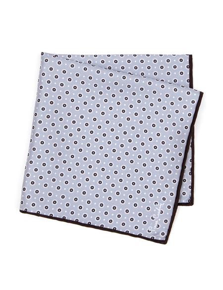 Beyaz Desenli Mendil - 50258474002