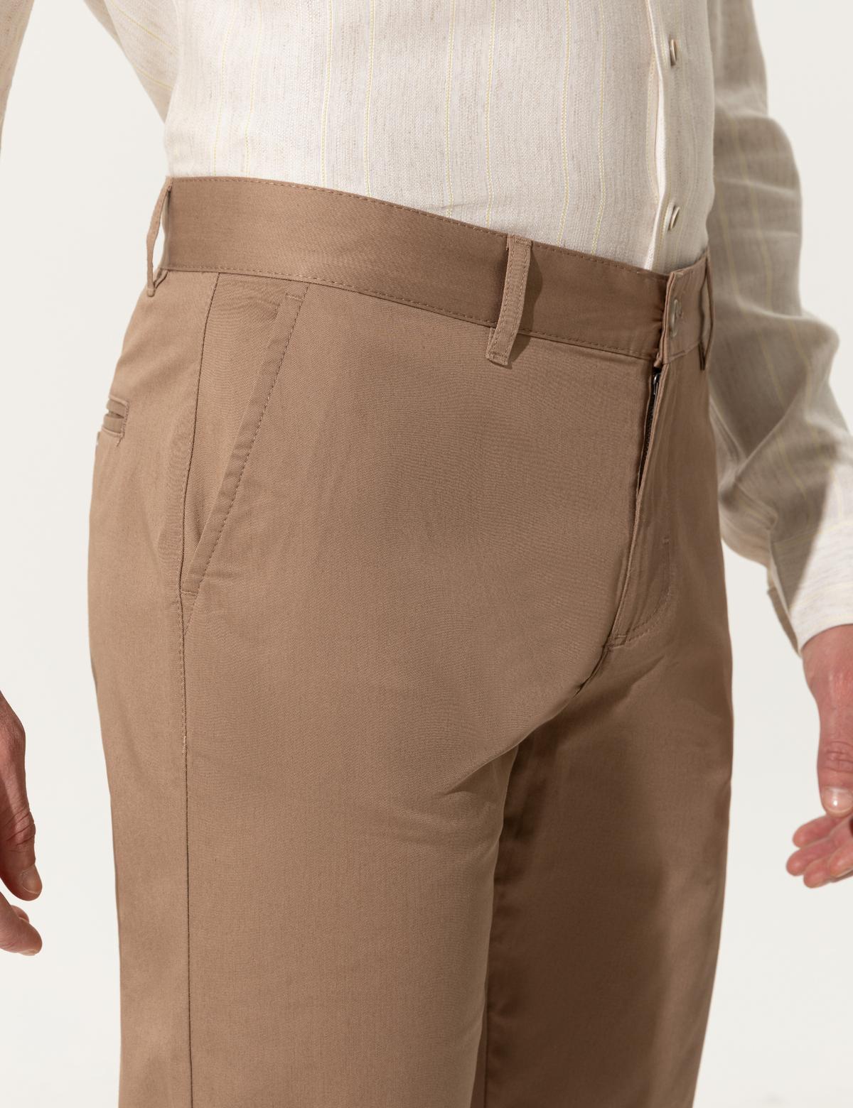 Vizon Regular Fit Kanvas Pantolon - 50251531130