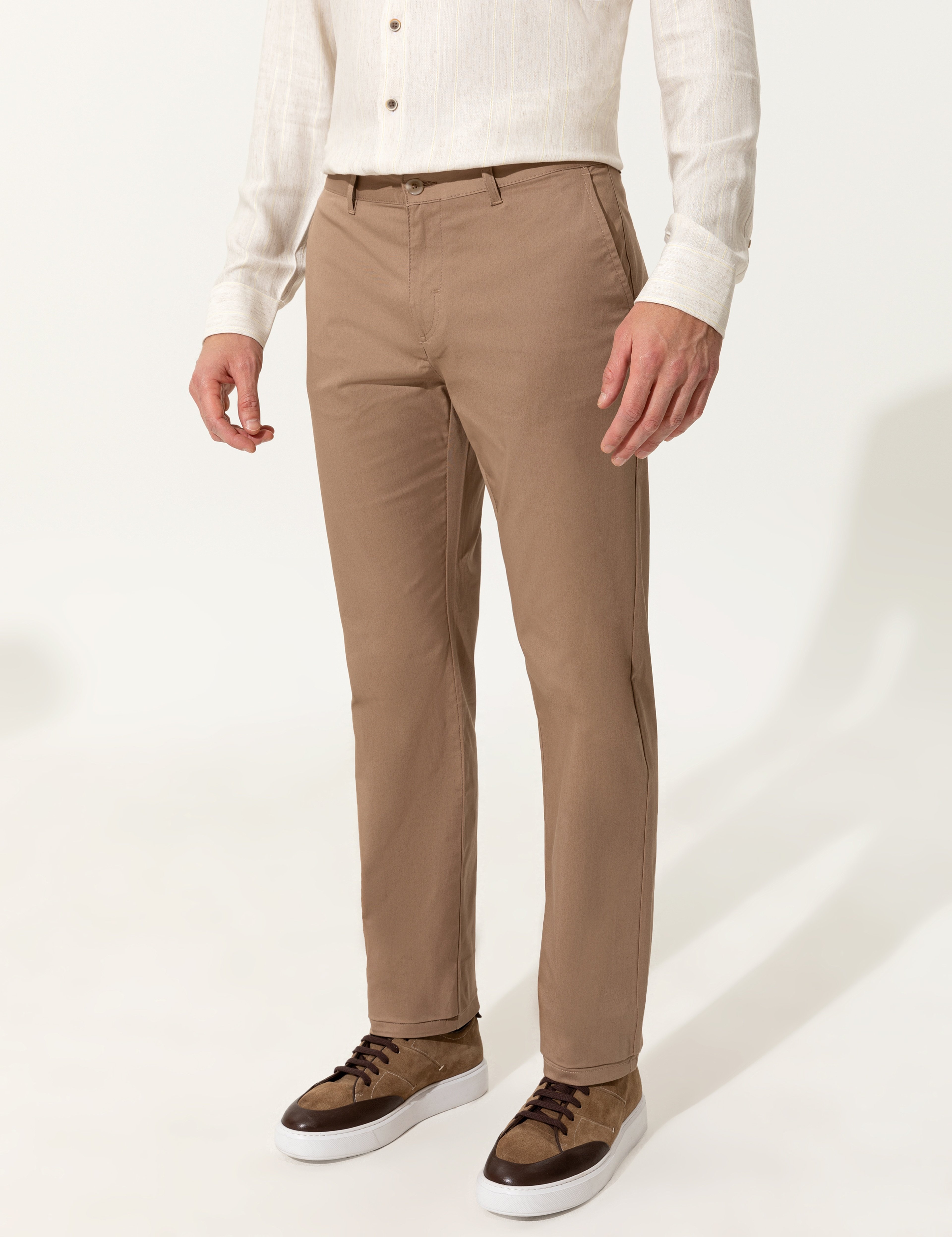 Vizon Regular Fit Kanvas Pantolon - Image 2