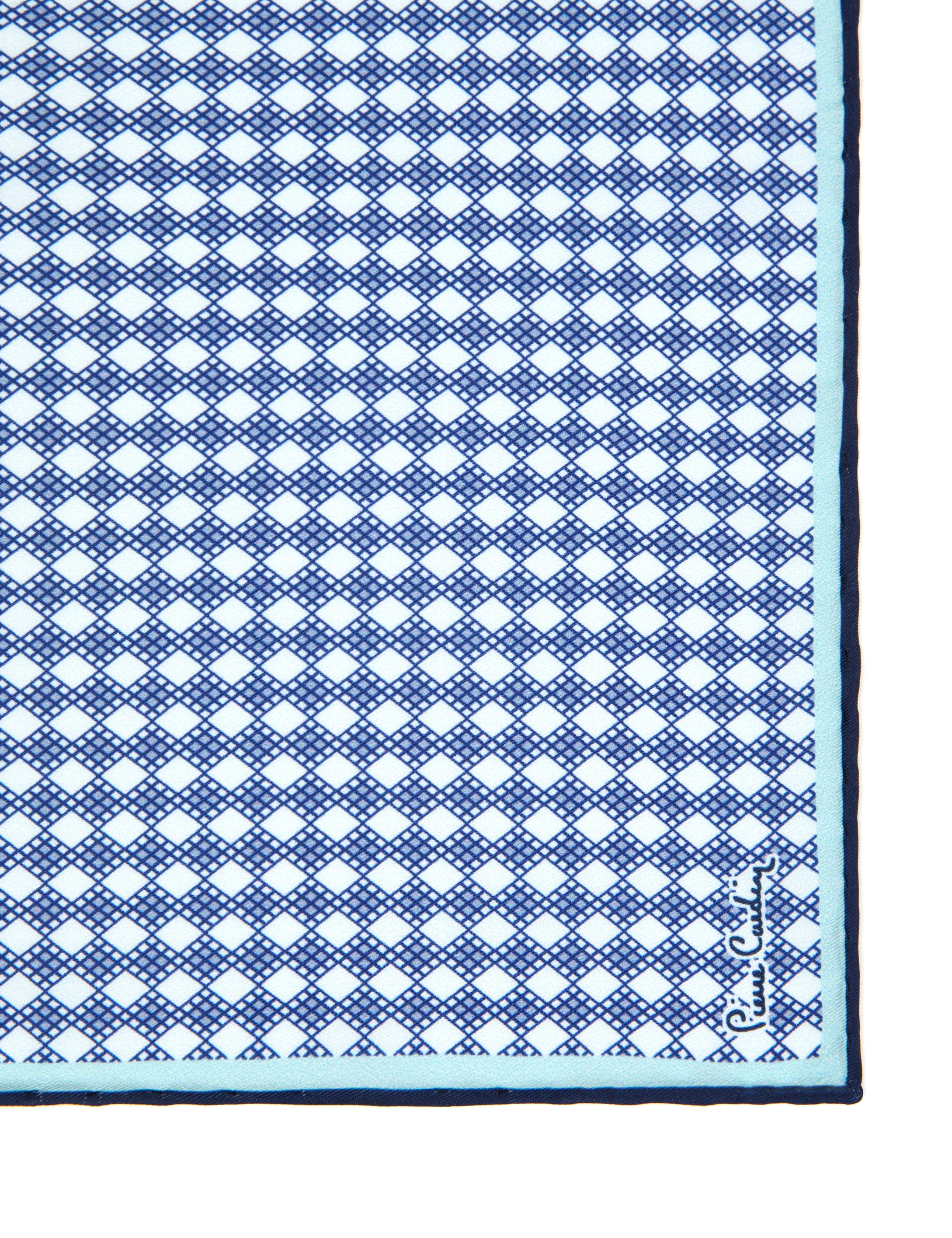 Lacivert Desenli Mendil - Image 4
