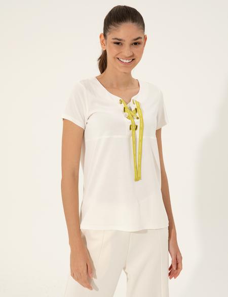 Ekru Tişört - 50252206007