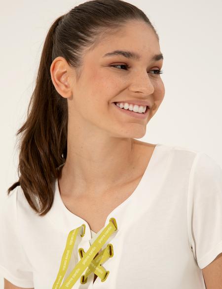 Ekru Tişört - 50252206007