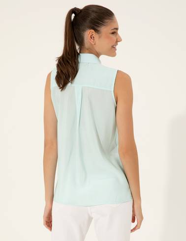 Mavi Regular Fit Kolsuz Bluz