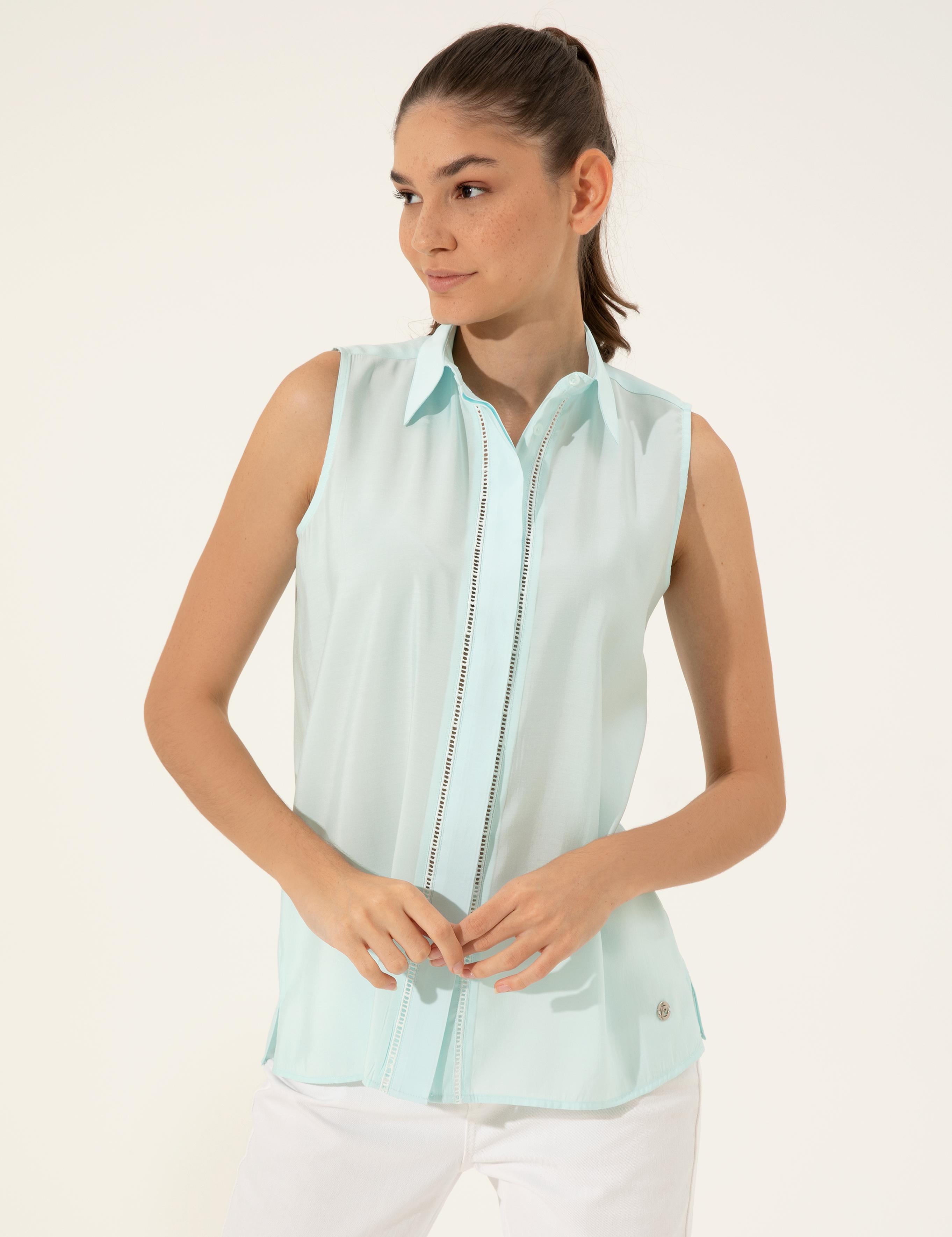 Mavi Regular Fit Kolsuz Bluz