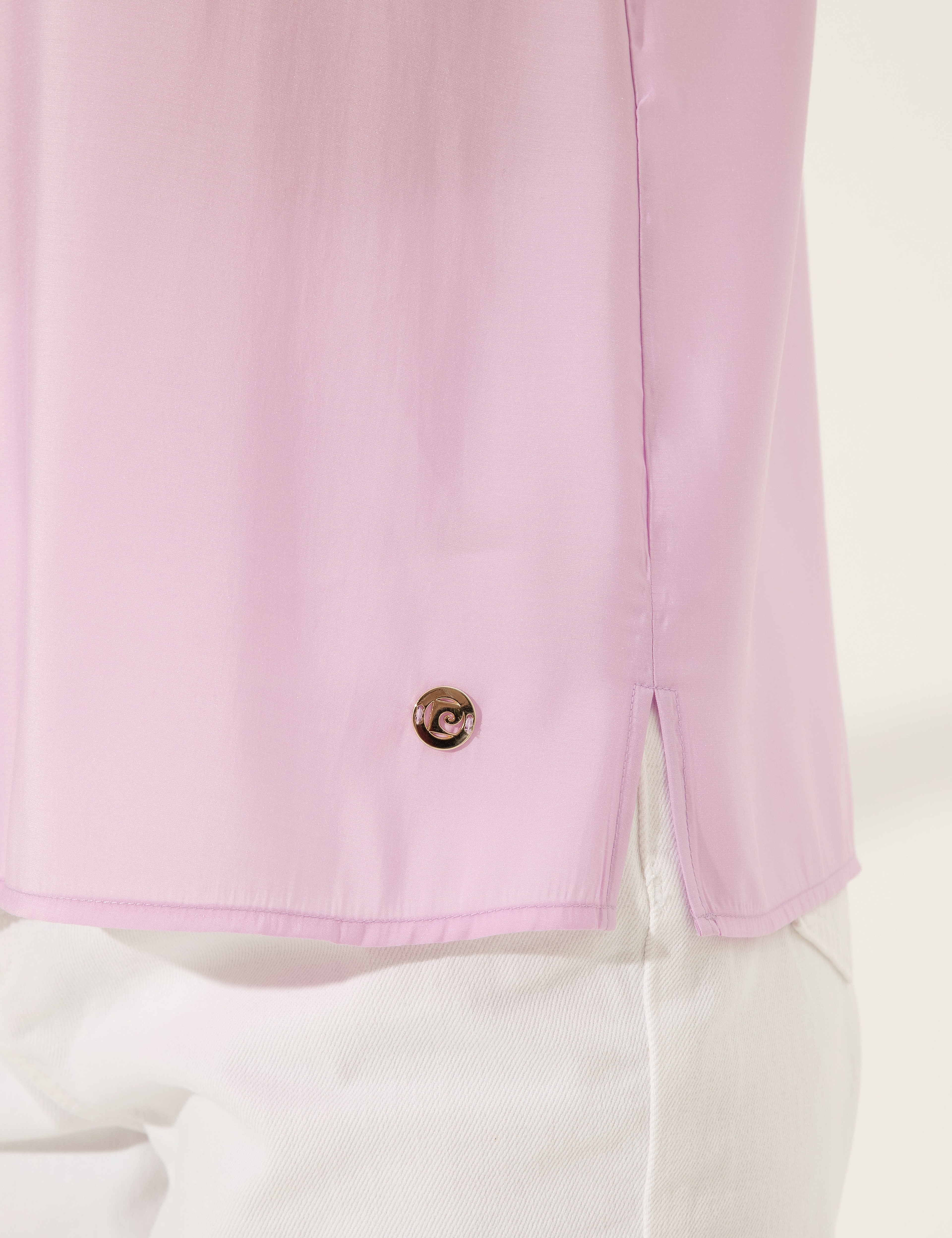 Lila Regular Fit Kolsuz Bluz - Image 7