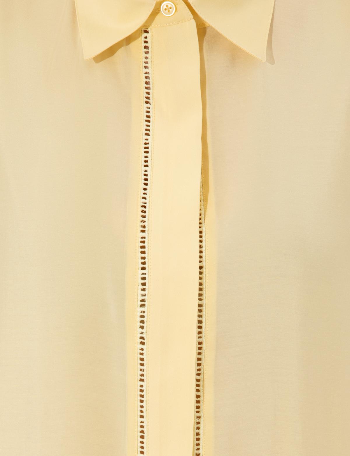 Sarı Regular Fit Kolsuz Bluz - 50247281038