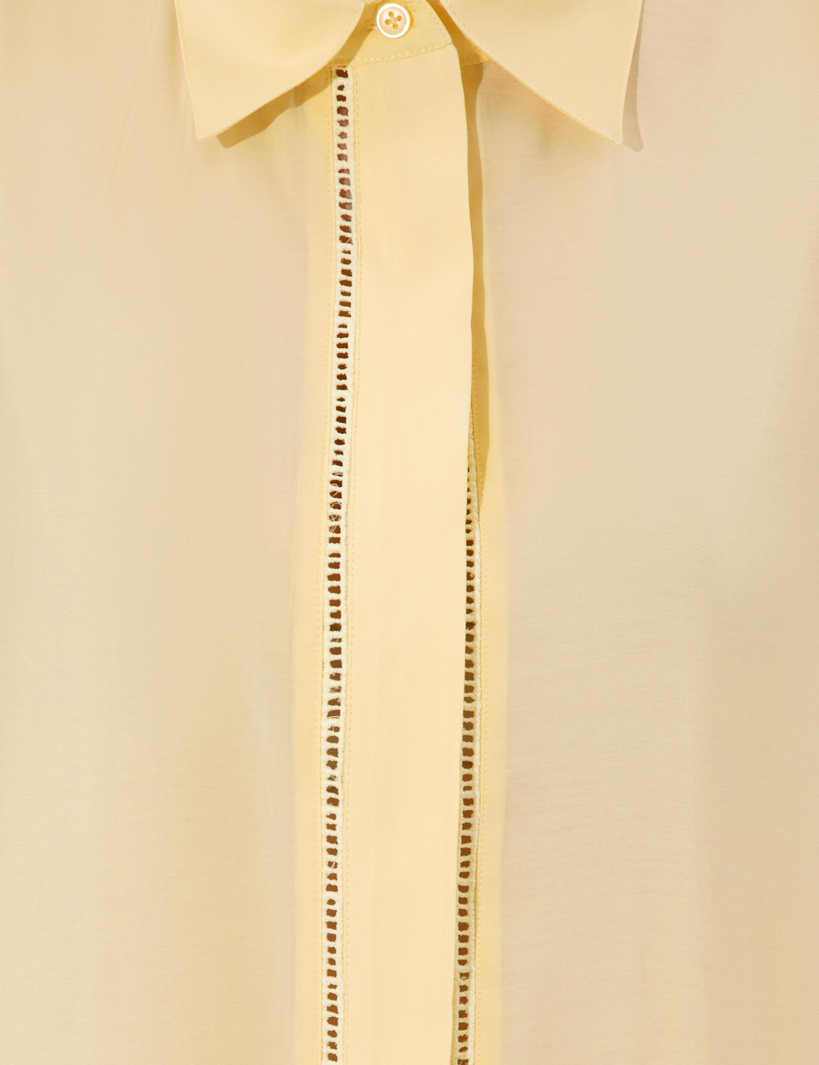 Sarı Regular Fit Kolsuz Bluz