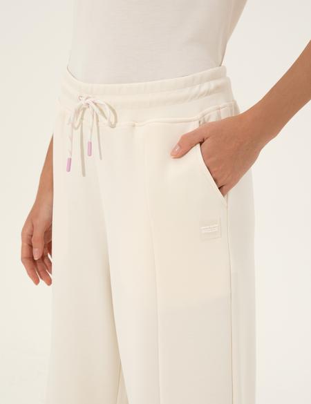 Ekru Flare Fit Eşofman Altı - 50247473024