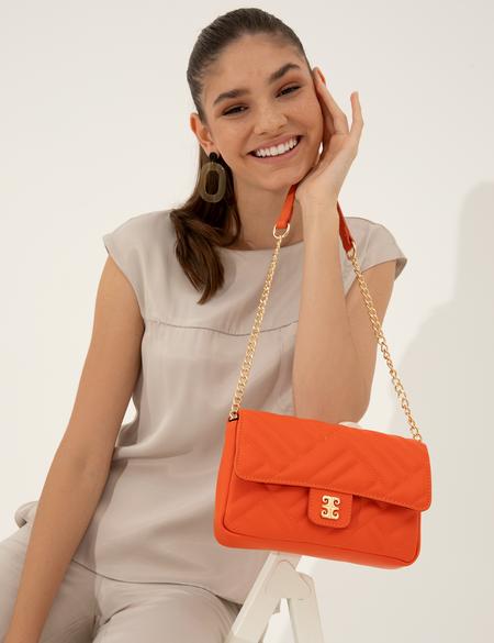 Turuncu Omuz Çantası - 50261518007