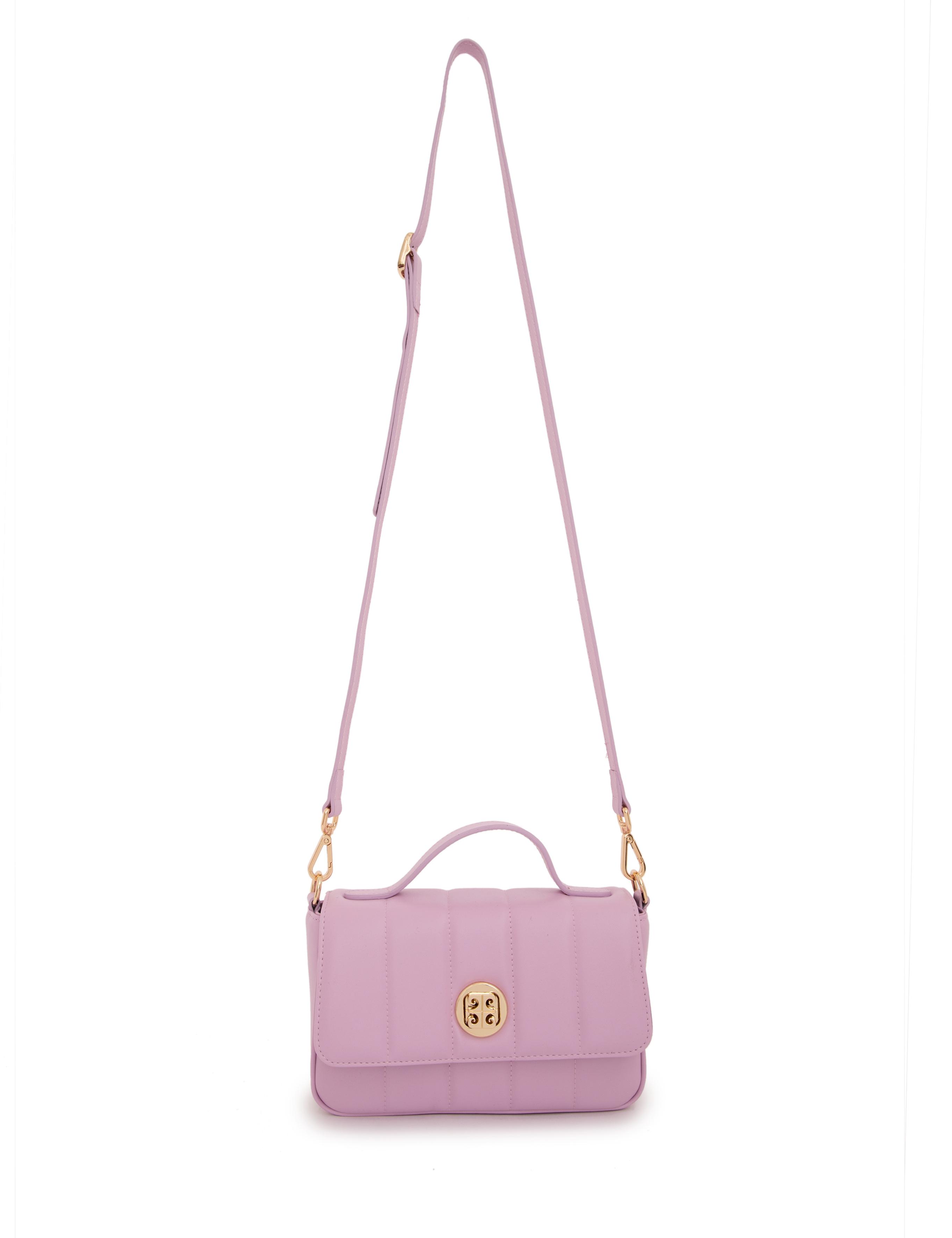 Lila Çapraz Çanta