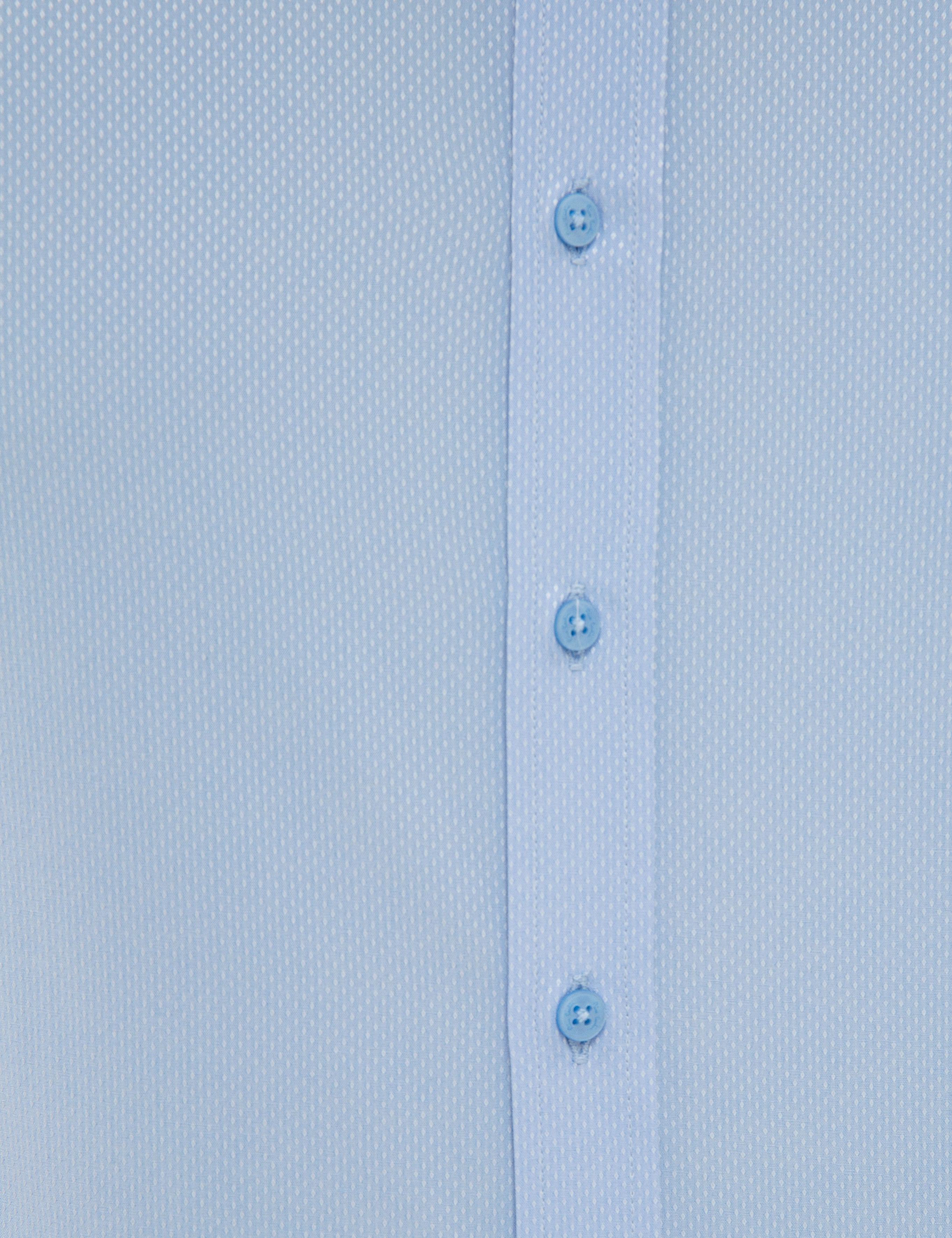 Mavi Slim Fit Uzun Kollu Gömlek