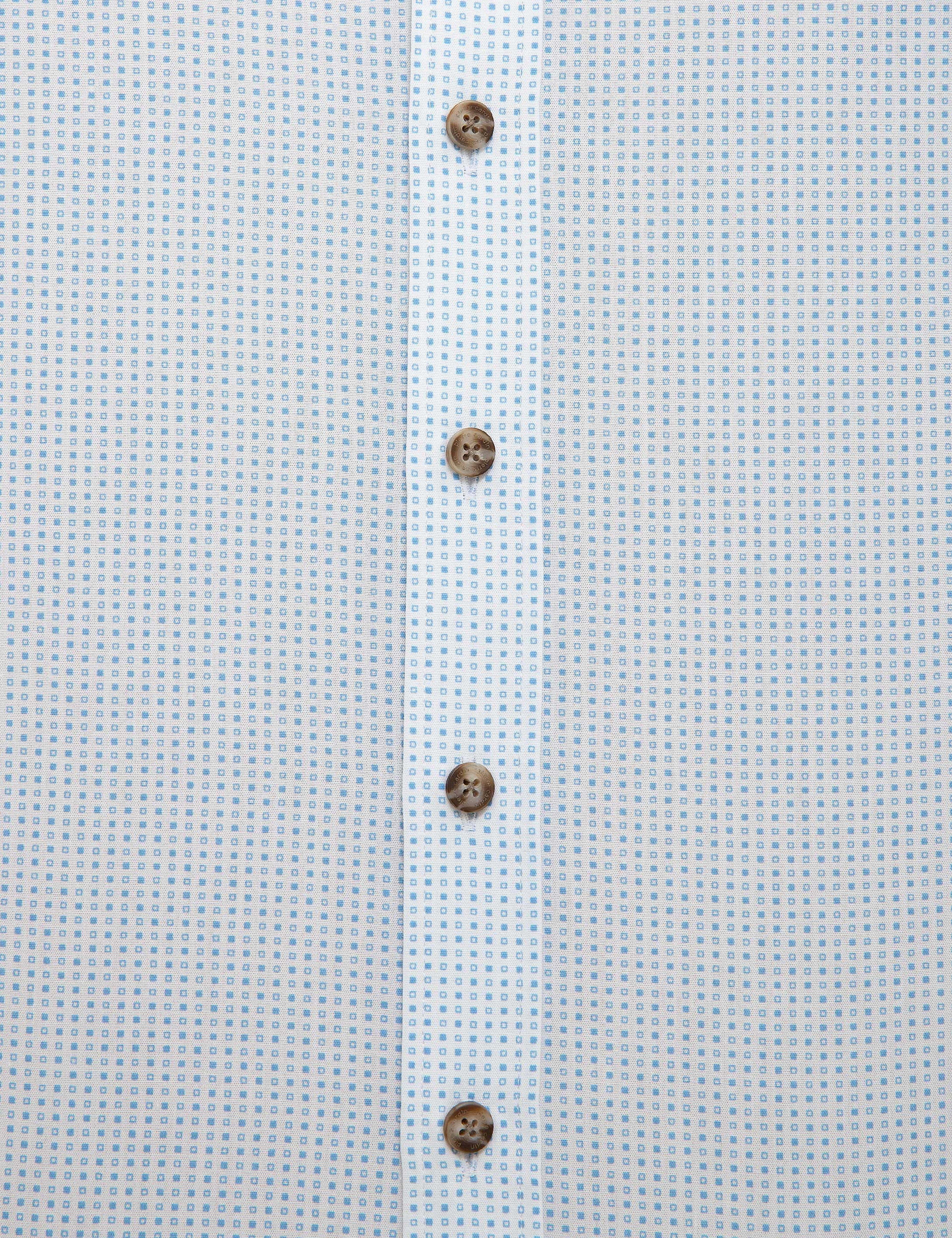 Mavi Slim Fit Gömlek - Image 6