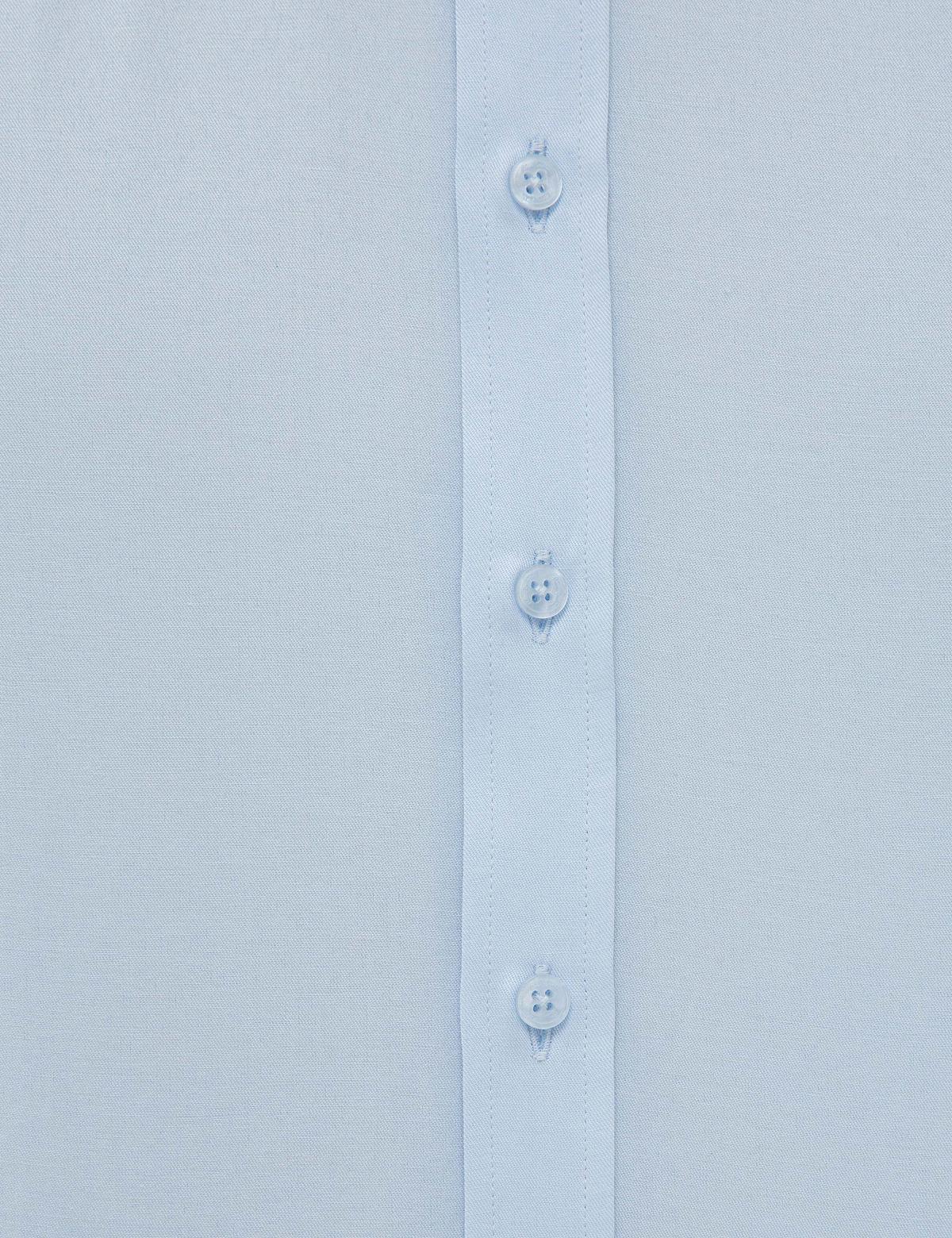 Açık Mavi Slim Fit Uzun Kollu Basic Gömlek - 50227059043