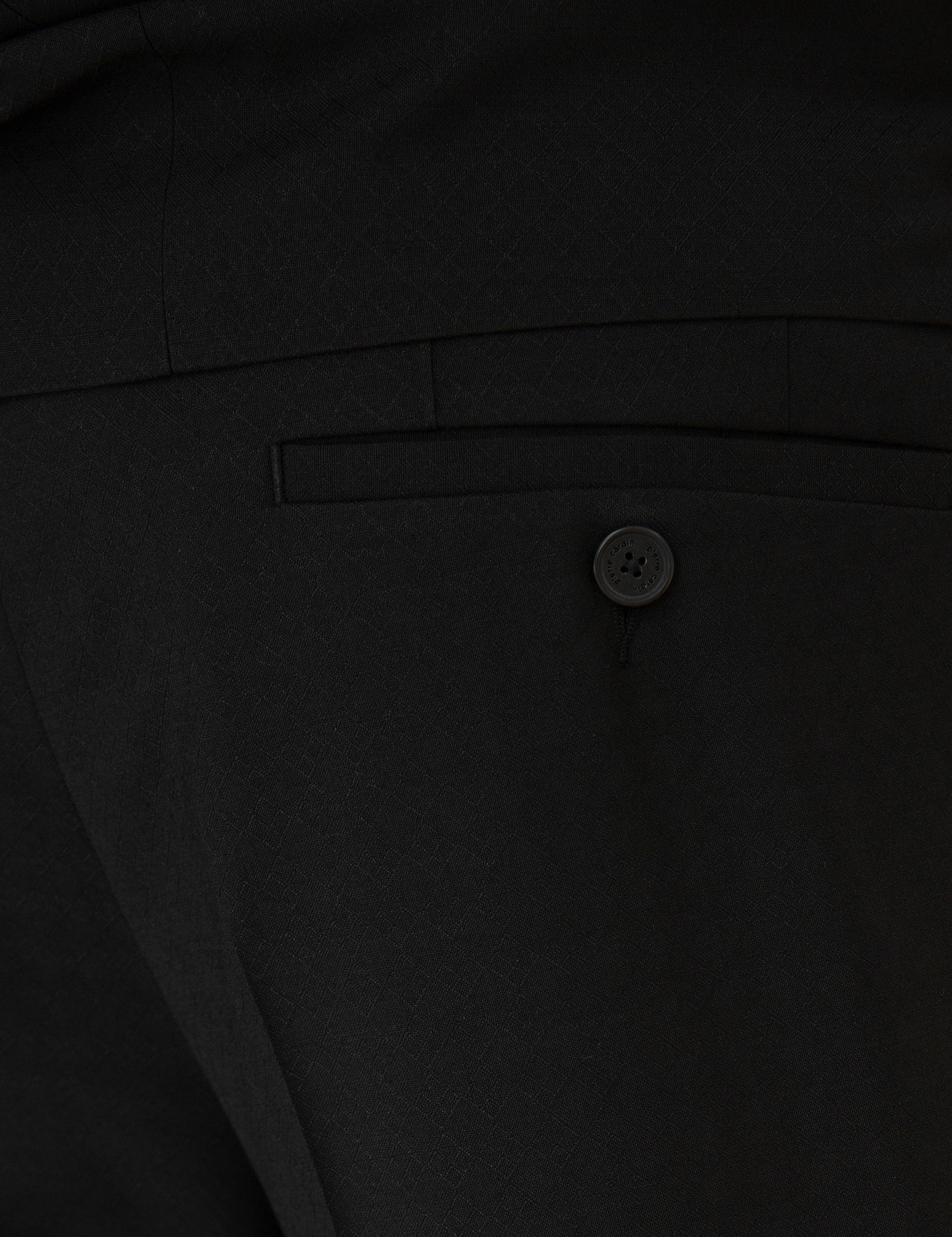 Siyah Yelekli Ekstra Slim Fit Damatlık