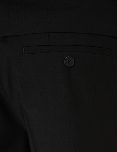 Siyah Slim Fit Smokin - 50220561017