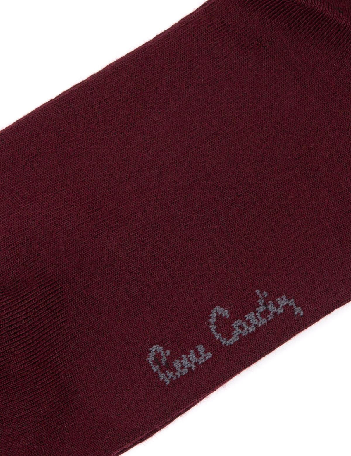 Bordo Çorap - 50233288004