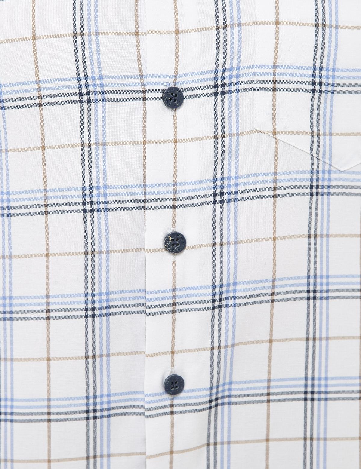 Lacivert Regular Fit Kısa Kollu Gömlek - 50227427008