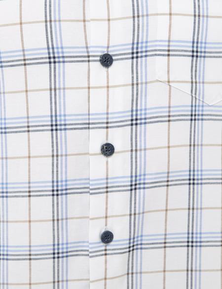 Lacivert Regular Fit Kısa Kollu Gömlek - 50227427008