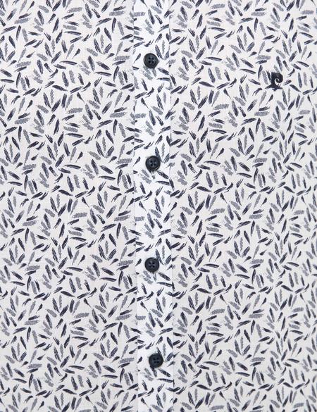 Lacivert Regular Fit Kısa Kollu Gömlek - 50227434008