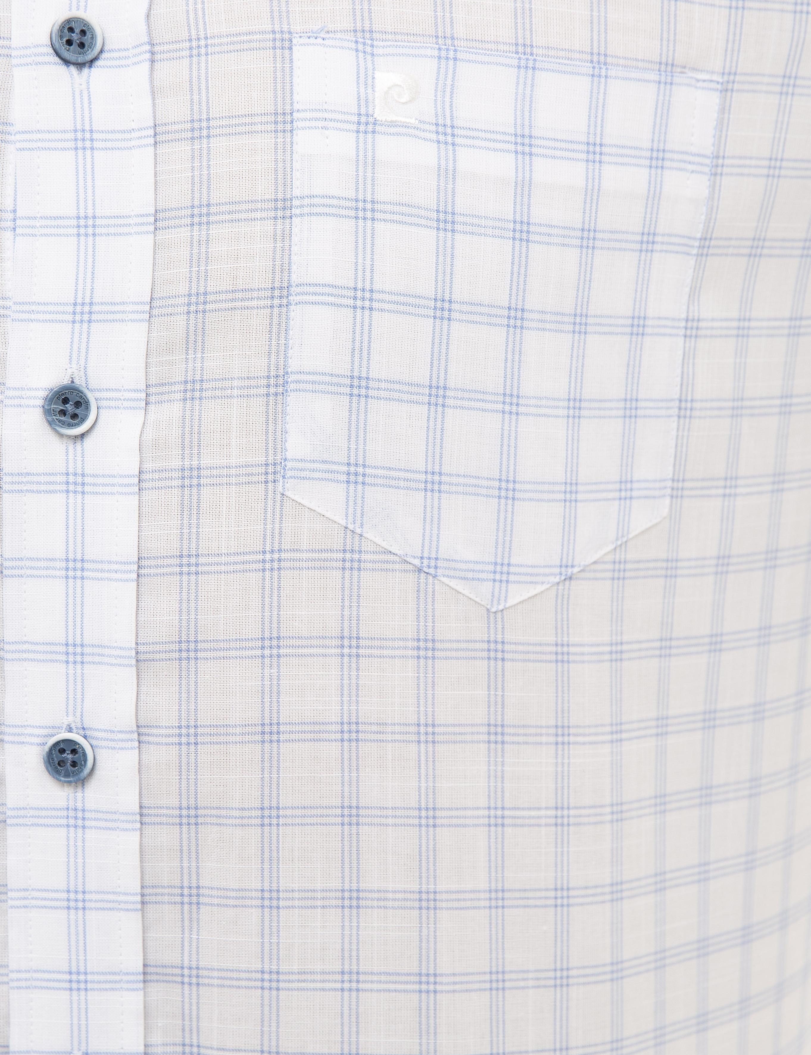 Beyaz Regular Fit Kısa Kollu Gömlek