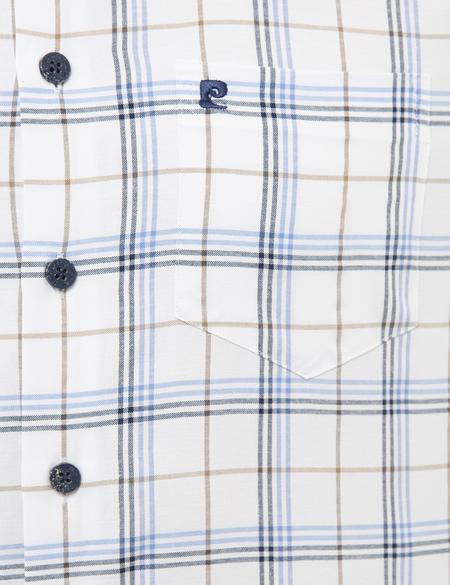 Lacivert Regular Fit Kısa Kollu Gömlek - 50227427008