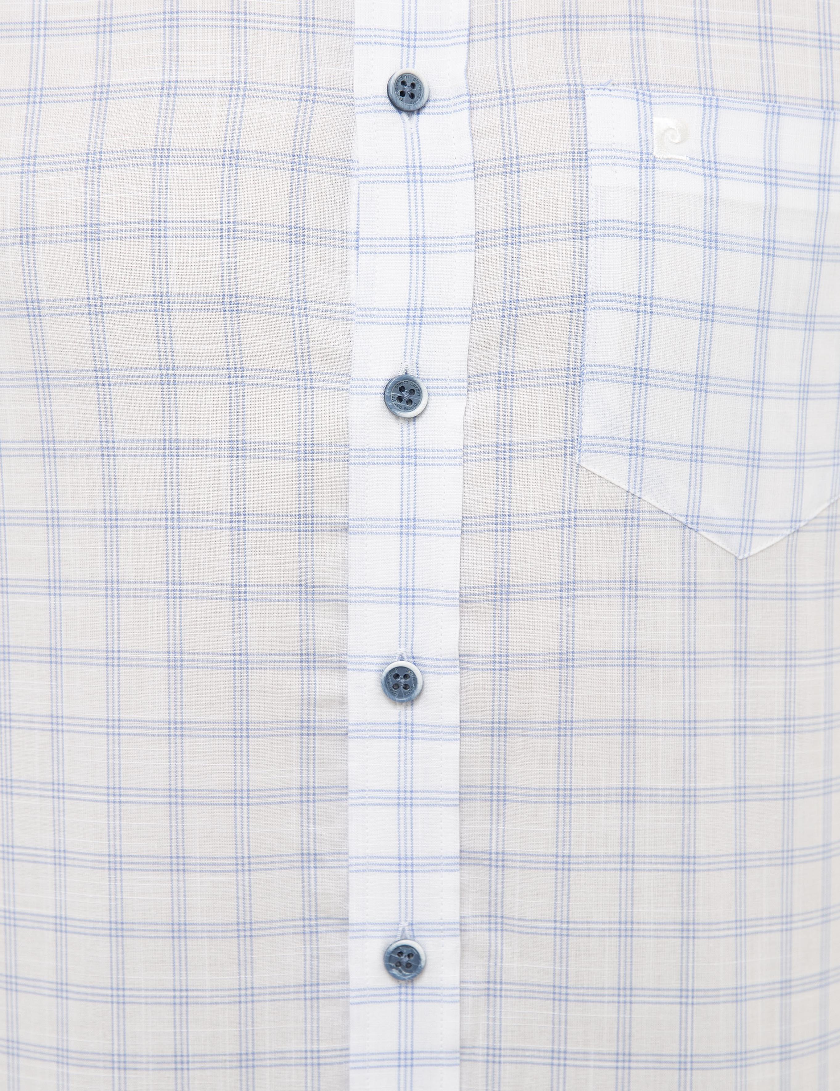 Beyaz Regular Fit Kısa Kollu Gömlek