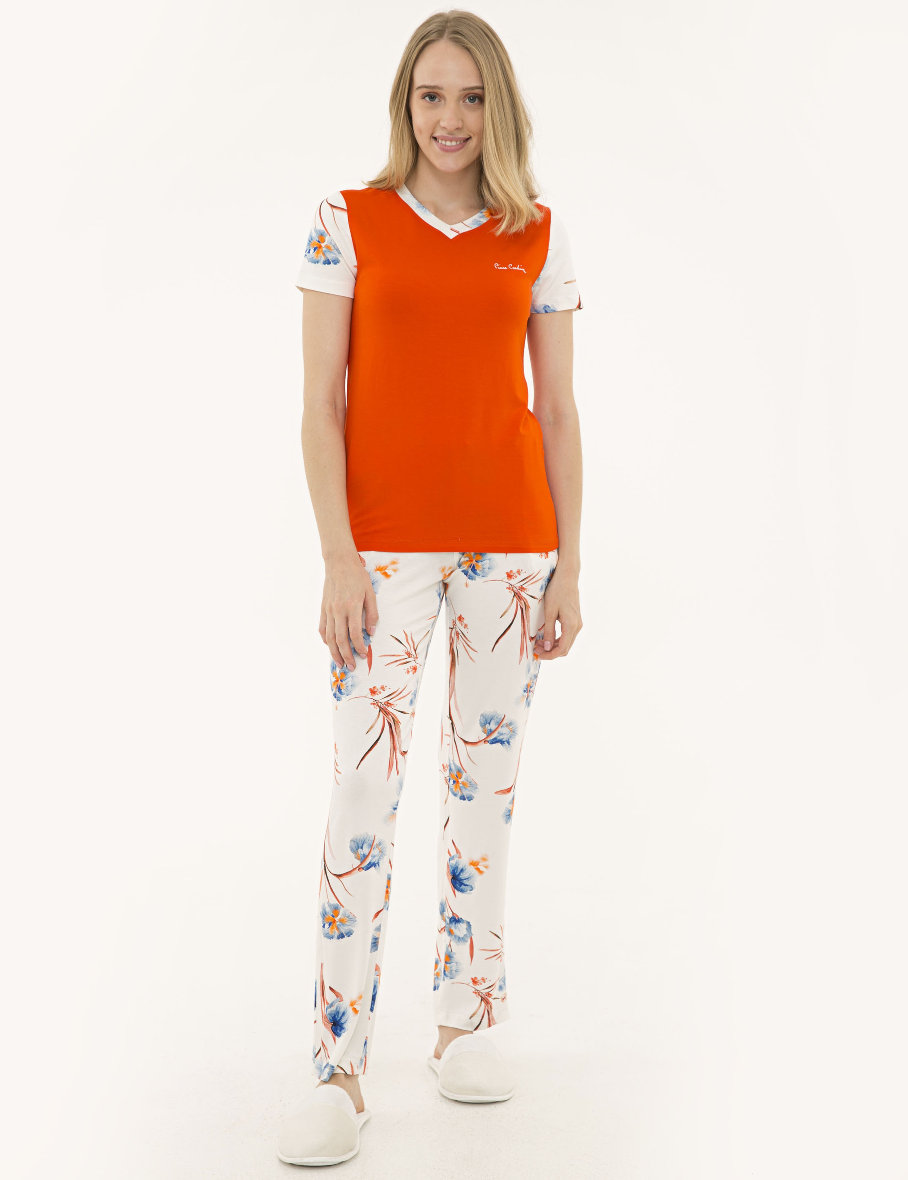 Turuncu Pijama Takım - Image 3