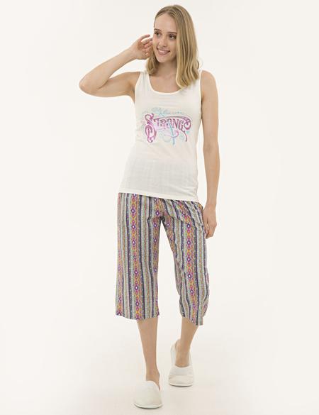 Ekru Pijama Takımı - 50234425003