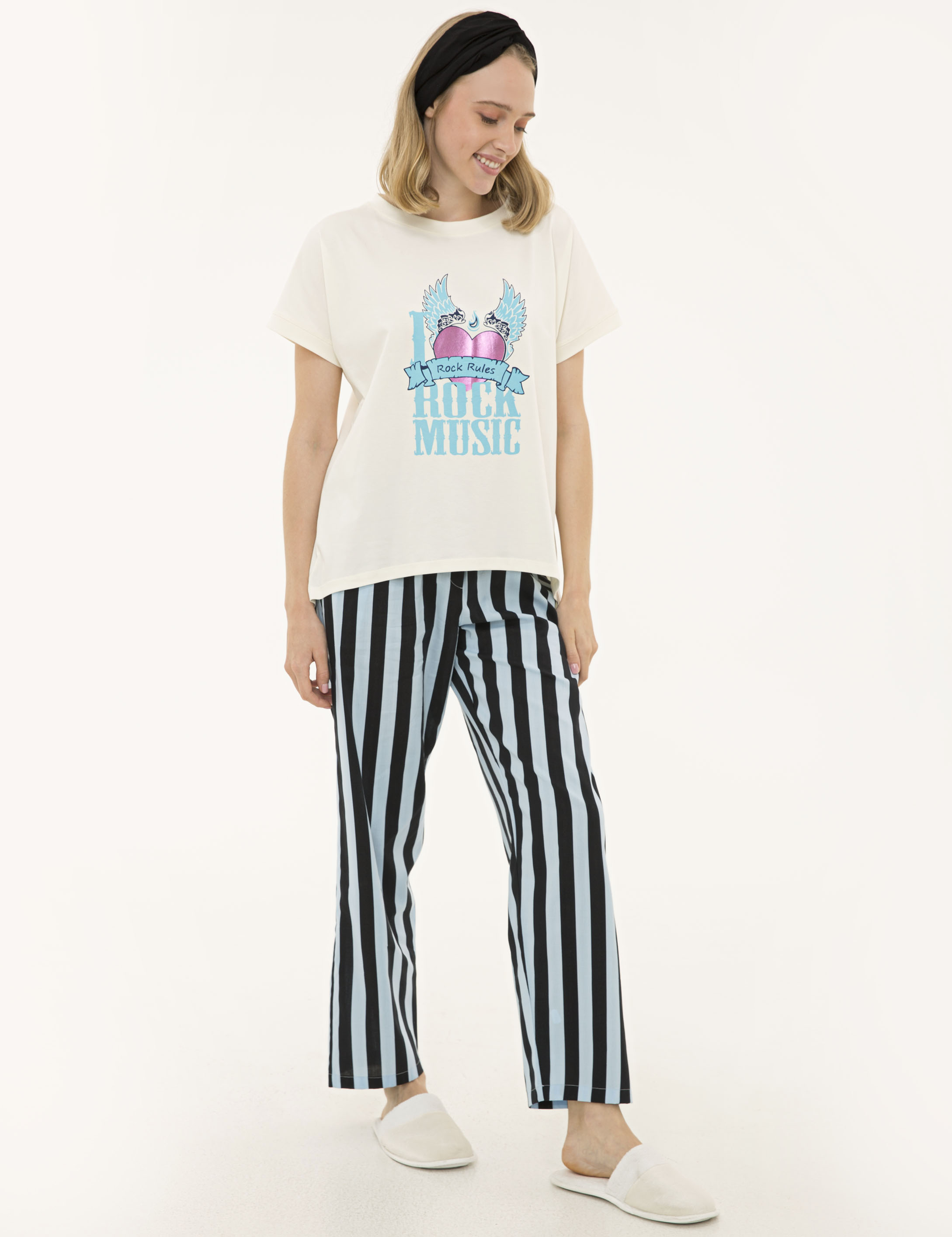 Ekru Pijama Takımı - Image 4