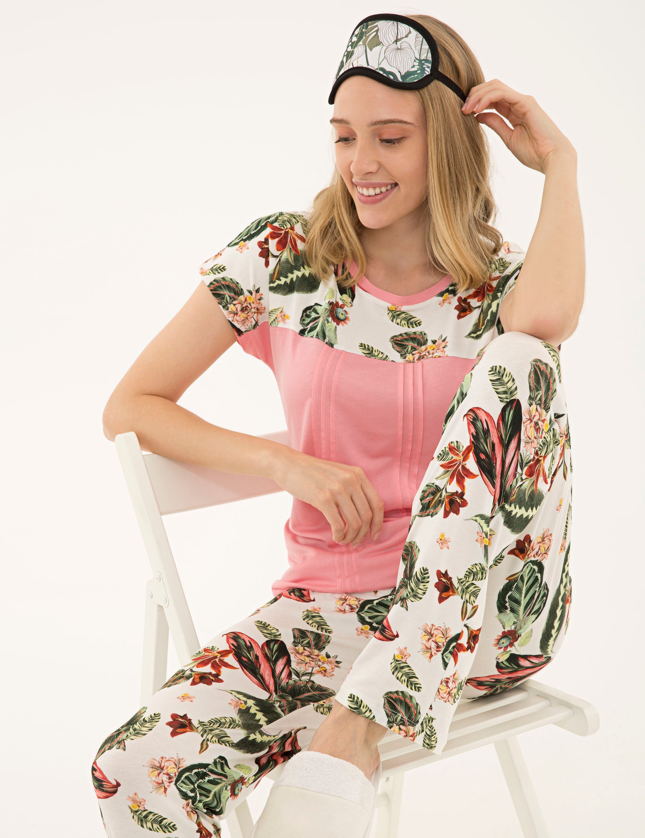 Pudra Pijama Takım