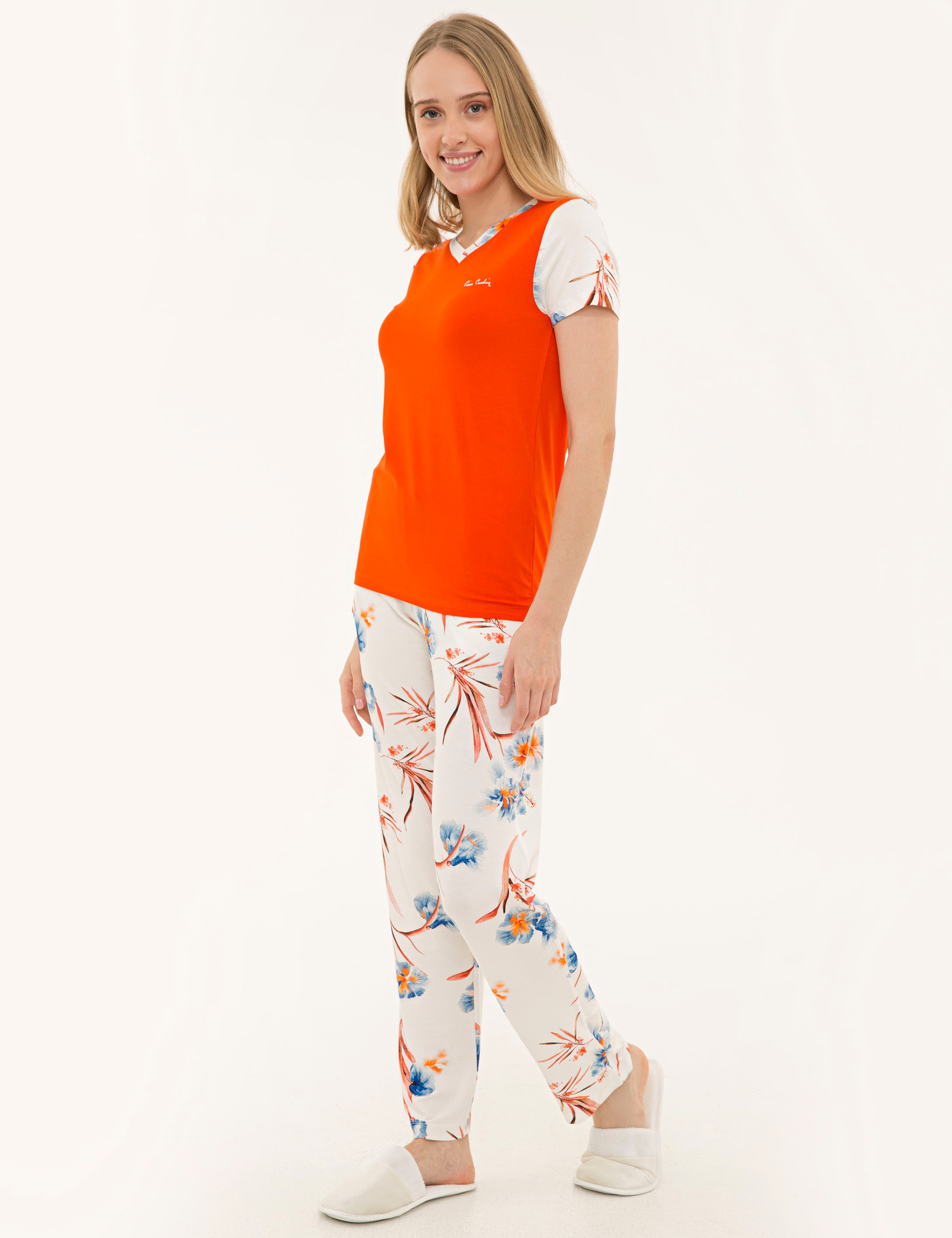 Turuncu Pijama Takım - Image 4